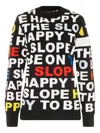 Toni Sailer Lettering Sweater In Black