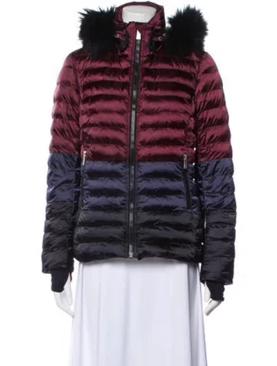Pre-owned Toni Sailer Nylon Jacket In Red