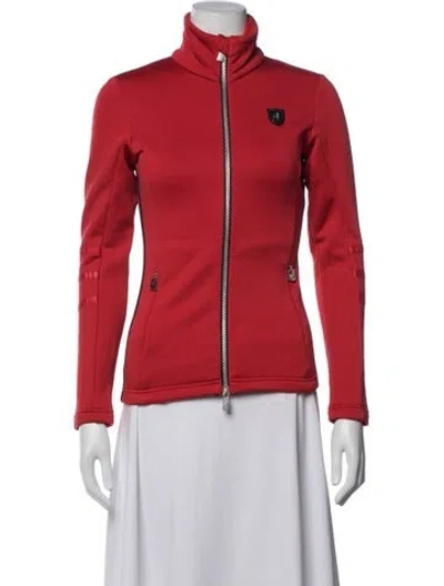 Pre-owned Toni Sailer Performance Jacket In Red