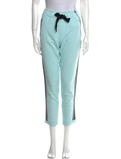 Pre-owned Toni Sailer Striped Straight Leg Pants W/ Tags In Blue