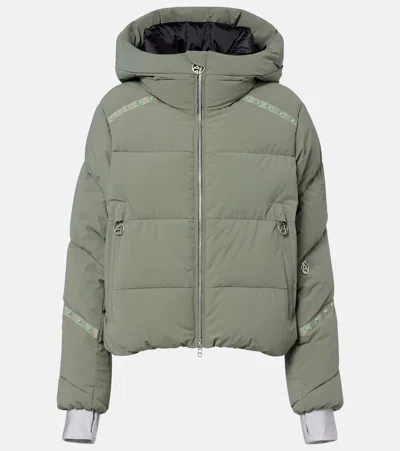 Toni Sailer Swalina Down Ski Jacket In Green