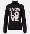 Toni Sailer Vanessa Intarsia Wool Sweater In Black