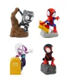 Tonies Marvel Set With Spidey, Spin, Ghost Spider, And Black Panther Audio Play Figurines In No Color