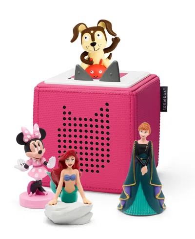 Tonies Starter Set Disney Bundle With The Little Mermaid, Minnie Mouse, And Frozen Ii Anna In No Color