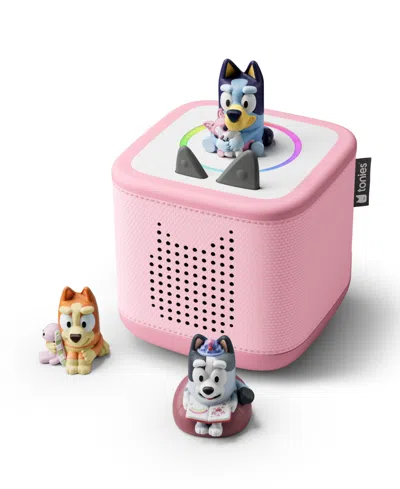 Tonies Toniebox 2 Bluey Screen-free Starter Set Audio Player, Ages 3+ In Cloud Pink