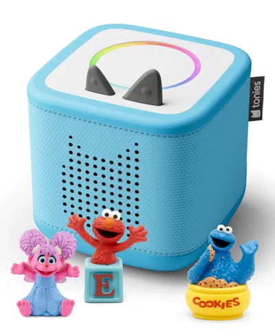 Tonies Toniebox 2 Sesame Street Bundle Set In Pink