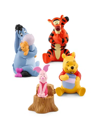 Tonies Winnie The Pooh 4-pack Audio Figurine Toys In Orange