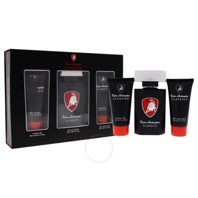 Tonino Lamborghini Classico By  For Men - 3 Pc Gift Set 4.2oz Edt Spray In N/a