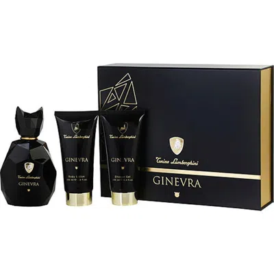 Tonino Lamborghini Ginevra Black Panther Gift Set Fragrances 856857007897 In Black / Orange