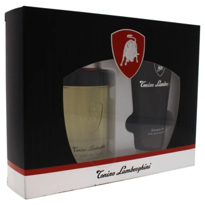 Tonino Lamborghini Invincibile By  For Men - 3 Pc Gift Set 2.5oz Edt Spray In White