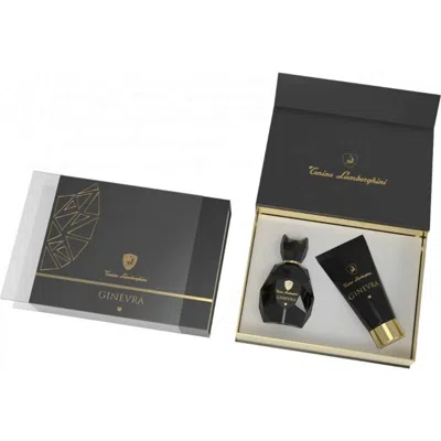 Tonino Lamborghini Ladies Ginevra Black Panther Gift Set Fragrances 856857007903 In Black / Orange