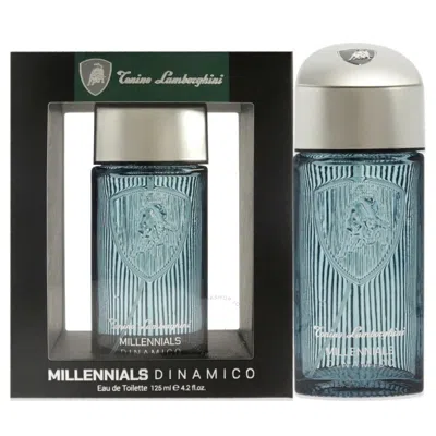 Tonino Lamborghini Men's Millennials Dinamico Edt Spray 4.2 oz Fragrances 810876038294 In White