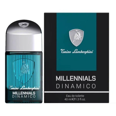 Tonino Lamborghini Men's Millennials Dynamico Edt Spray 1.3 oz Fragrances 810876038102 In Transparent