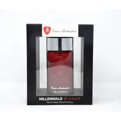 Tonino Lamborghini Men's Millennials Winner Edt Spray 4.2 oz Fragrances 810876038362 In White