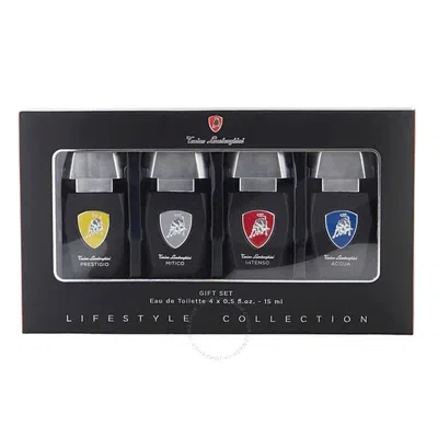 Tonino Lamborghini Men's Mini Set Gift Set Fragrances 810876037488 In White