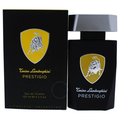 Tonino Lamborghini Men's Prestigio Edt Spray 4.2 oz Fragrances 810876037006 In Orange