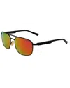 Tonino Lamborghini Men's Tl317s 57mm Polarized Sunglasses In Black