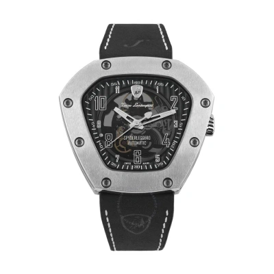 Tonino Lamborghini Spyder Automatic Men's Watch Tlf-t06-1 In Black / Grey