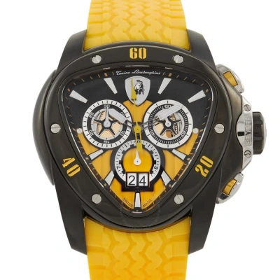 Tonino Lamborghini Spyder Chronograph Quartz Men's Watch 1117sp In Yellow