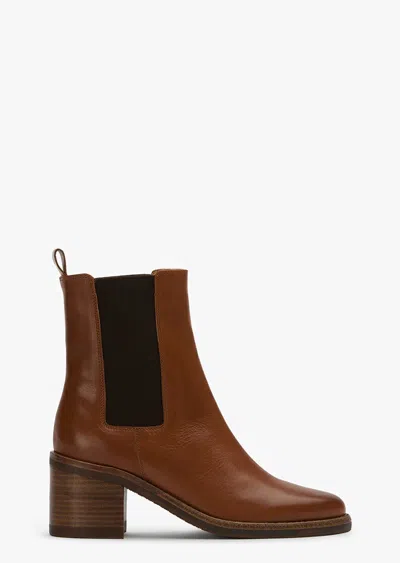 Tony Bianco Albany Toffee Como Ankle Boots