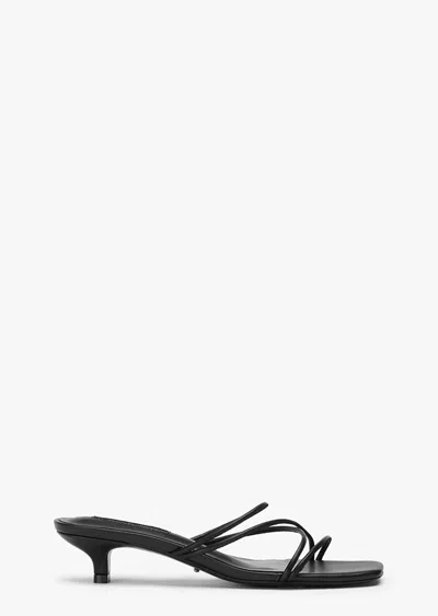Tony Bianco Alicia Black Nappa
