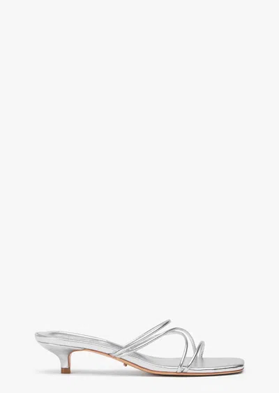 Tony Bianco Alicia Silver Nappa Metallic