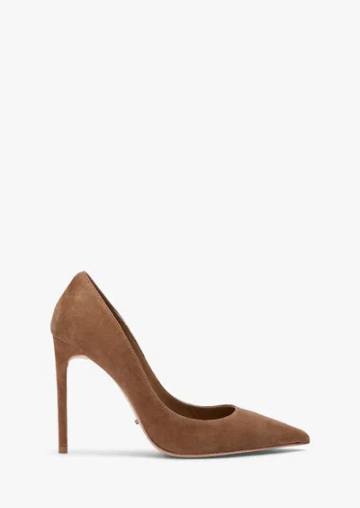 Tony Bianco Anja Taupe Suede