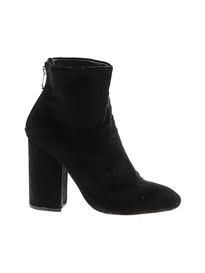 Pre-owned Tony Bianco Ankle Boots In Black