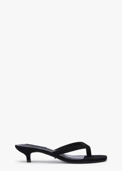 Tony Bianco Annie Black Suede