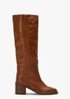Tony Bianco Apache Toffee Como Calf Boots In Toffee Como