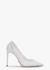 Tony Bianco Apex White Nylon In White Nylon