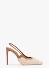 Tony Bianco Athena Natural Crochet/tan In Natural Crochet/tan