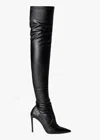 Tony Bianco Avah Black Venezia Long Boots In Black Venezia