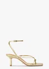 Tony Bianco Avi Gold Nappa Metallic