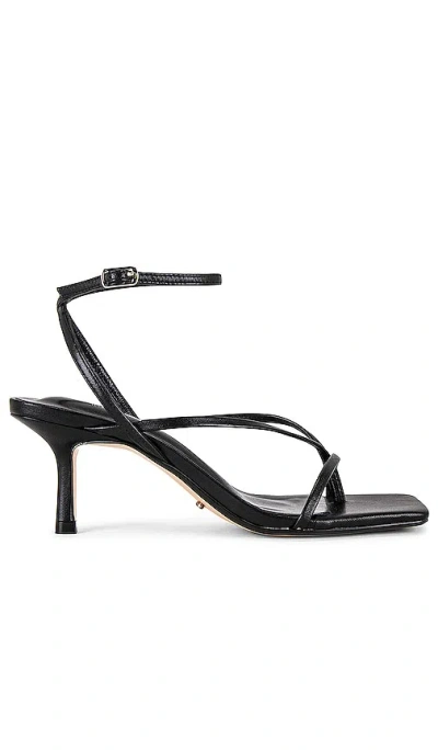 Tony Bianco Caprice Ankle Strap Sandal In Black Kid