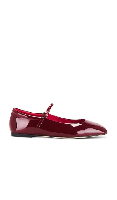 Tony Bianco Bambi Flat In Bordeaux Patent