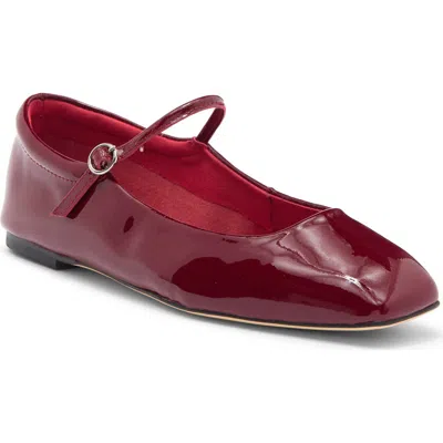 Tony Bianco Bambi Flat In Bordeaux Patent