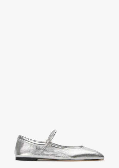 Tony Bianco Bambi Silver Shimmer In Gray