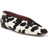 Tony Bianco Bayley Genuine Calf Hair Ballet Flat In Multi