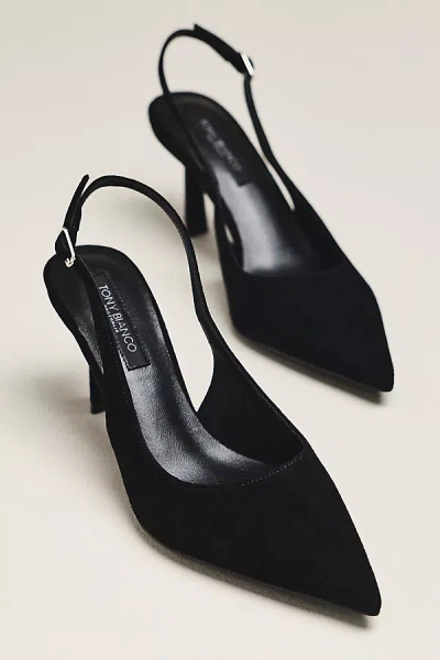 Tony Bianco Baz Slingback Heels In Black