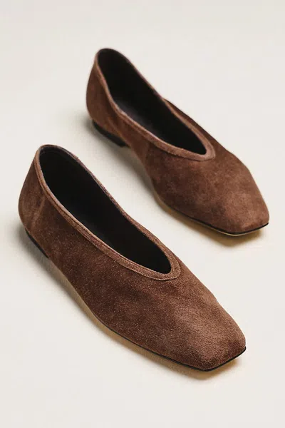 Tony Bianco Bianca Ballet Flats In Brown