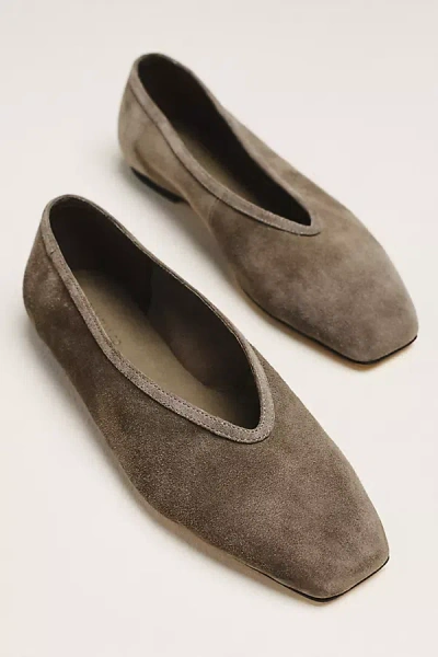 Tony Bianco Bianca Ballet Flats In Green