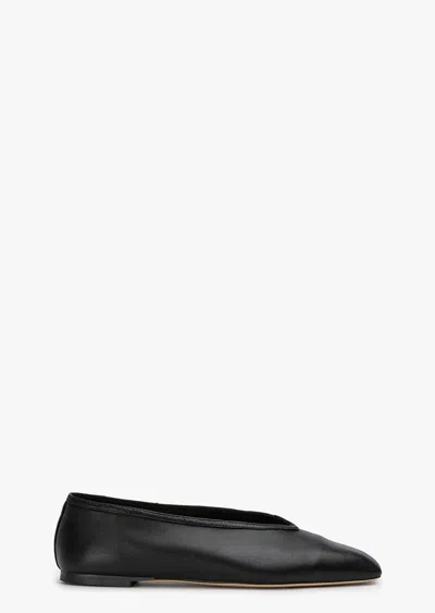 Tony Bianco Bianca Black Nappa Flats