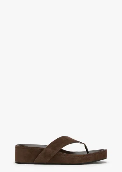 Tony Bianco Blaire Espresso Suede In Multi