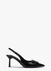 Tony Bianco Bertie Slingback Pump In Black Hi Shine