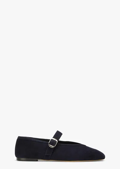 Tony Bianco Bobbi Navy Suede In Black