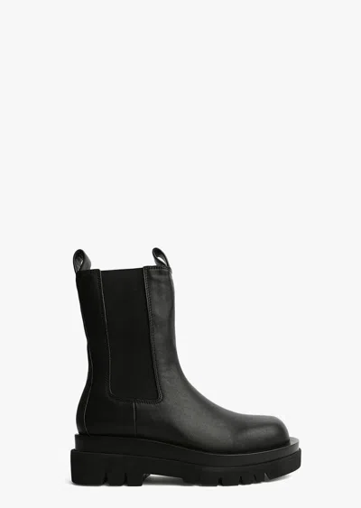 Tony Bianco Boxer Black Como Ankle Boots