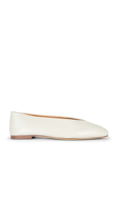 Tony Bianco Brash Ballet Flat In Dove Nappa