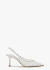 Tony Bianco Breeze White Nylon In White Nylon