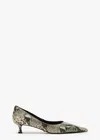 Tony Bianco Cameo Ecru Snake In Animal Print